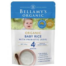 Bellamy's 贝拉米 有机婴幼儿营养米糊 4个月+ 125g
