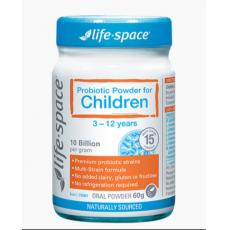 儿童益生菌粉 婴幼儿肠胃菌 3岁-12岁 60g Life Space