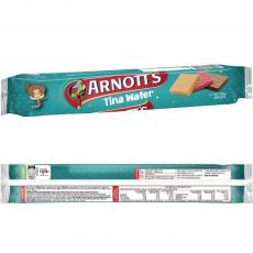 Arnott's薄脆饼奶油威化饼干香草巧克力饼干澳大利亚下午茶代餐饱腹200克