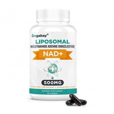脂质体 NAD+ 500 毫克补充剂，高吸收性，使用 TMG 250 毫克促进 NAD+，实际 NAD 比 NMN 更有效，烟酰胺核糖替代细胞能量，健康老龄化