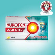 Nurofen 感冒和流感多症状缓解片 200mg布洛芬 24片