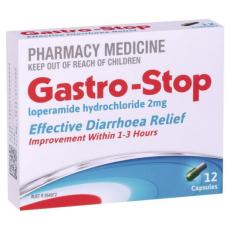 缓解急性腹泻 GastroStop 洛哌丁胺 2毫克 12 粒装