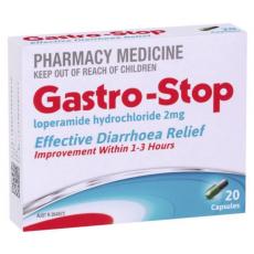 缓解急性腹泻 GastroStop 洛哌丁胺 2毫克 20粒胶囊